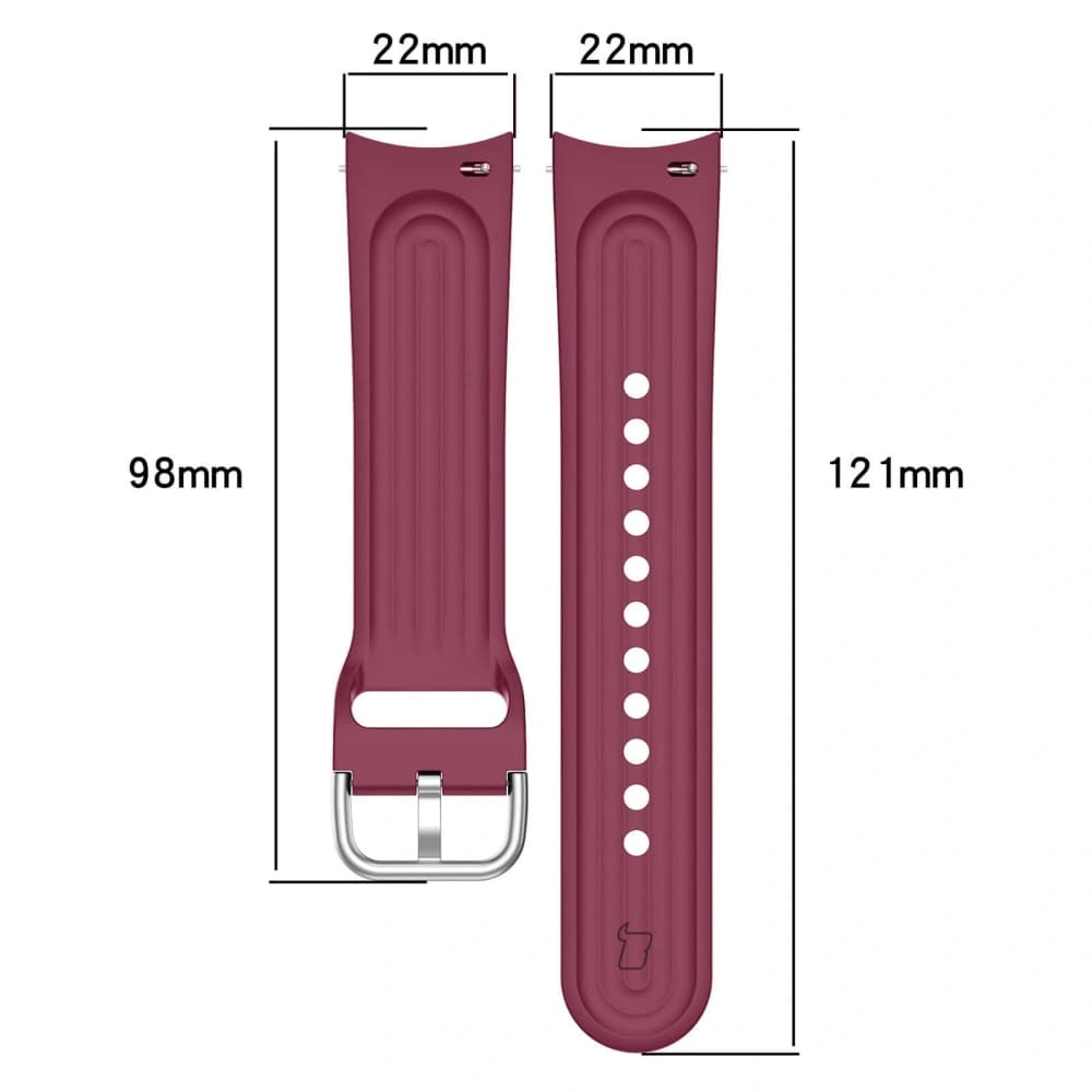 Bizon Strap Watch Silicone Pro Xiaomi Watch S1 Pro dark purple - 2