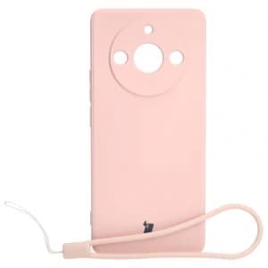 Bizon Case Silikon Sq Realme 11 Pro / 11 Pro+ hellrosa