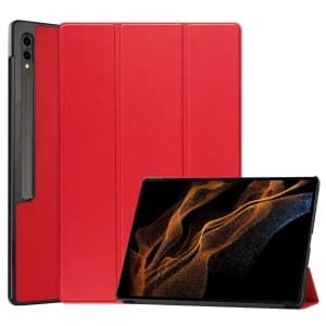 Bizon Case Tab Croc Samsung Galaxy Tab S10 Ultra / S9 Ultra rot