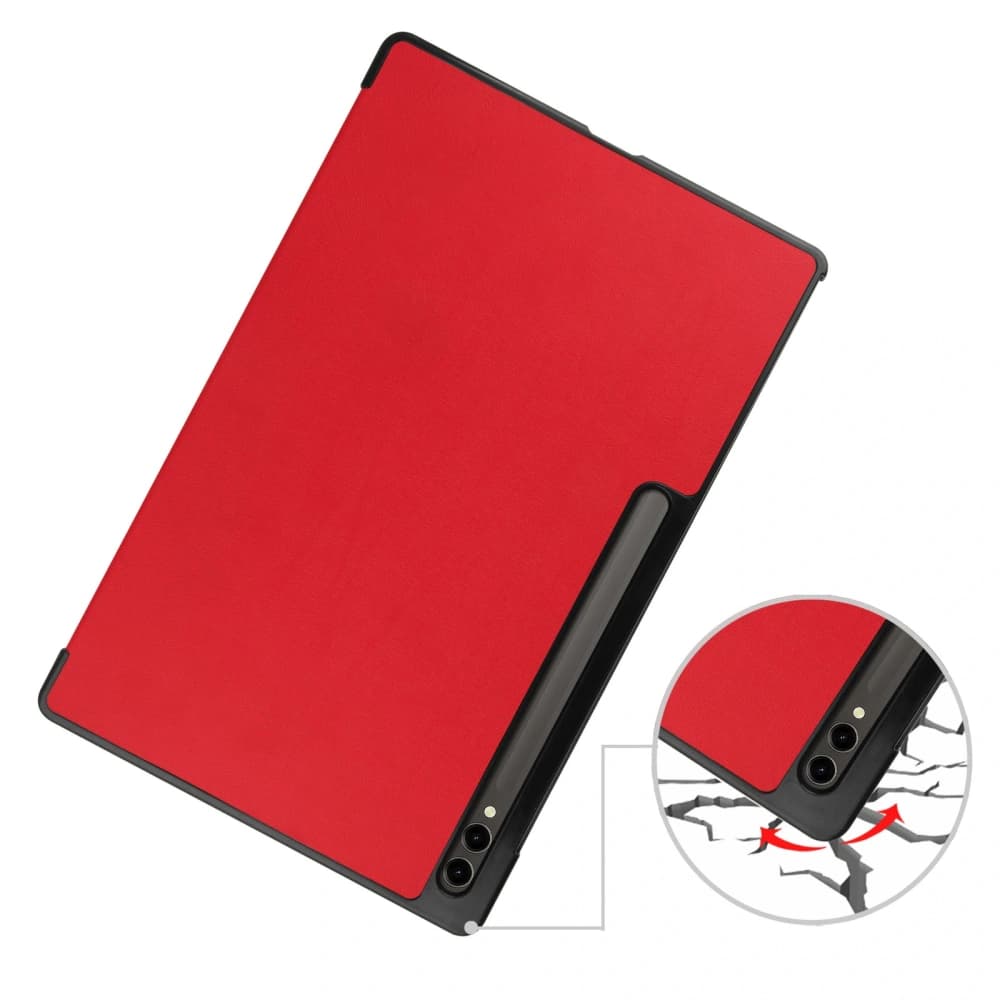 Bizon Case Tab Croc Samsung Galaxy Tab S10 Ultra / S9 Ultra red - 3