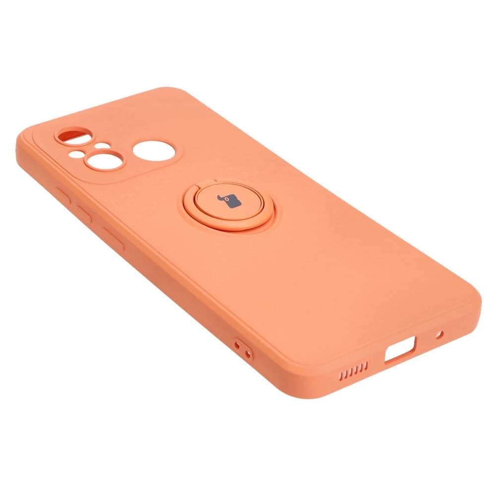 Bizon Case Silikonring Sq Xiaomi Redmi 12C orange - 4