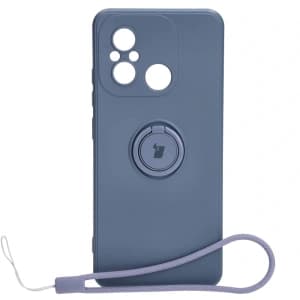 Bizon Case Silikonring Sq Xiaomi Redmi 12C grau
