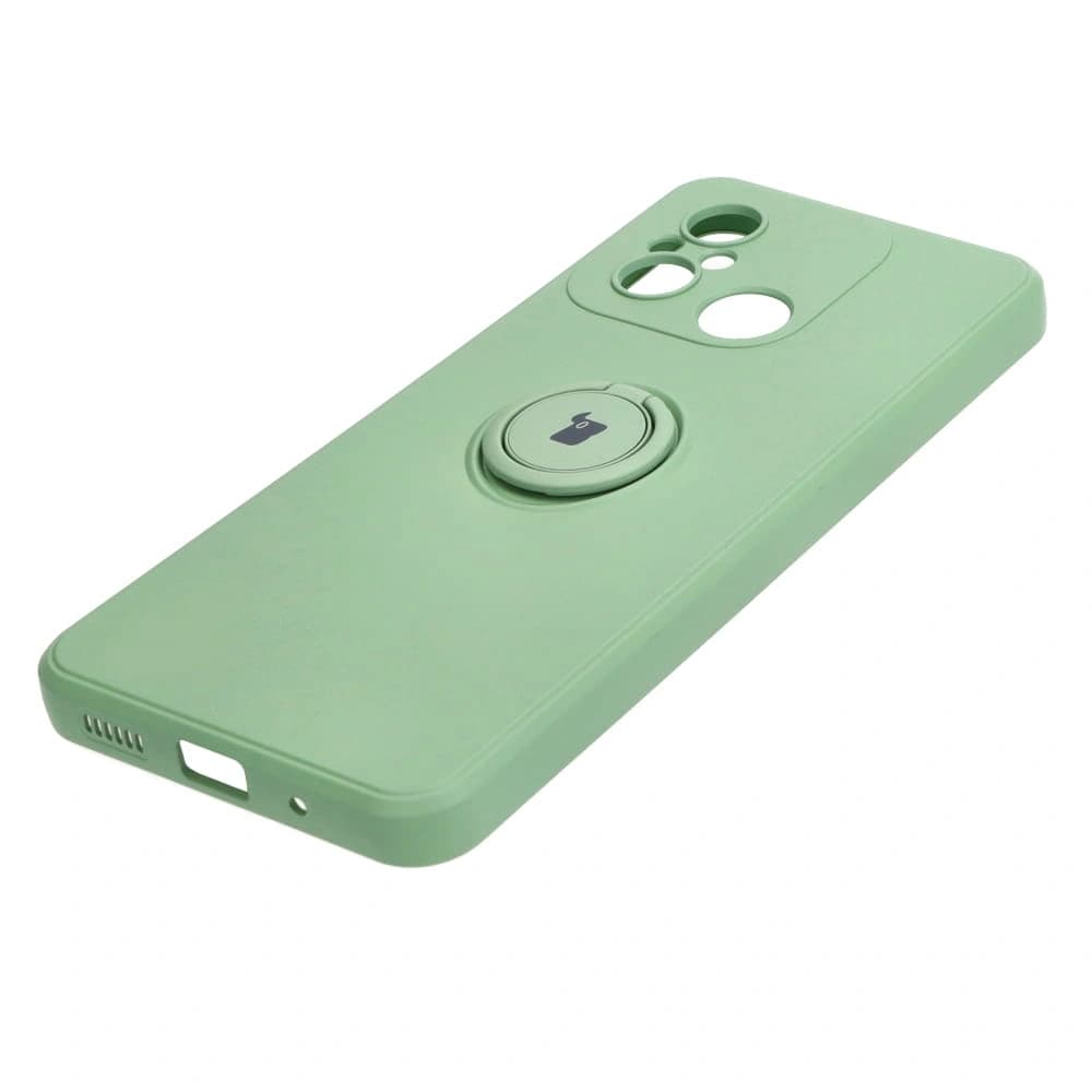 Bizon Case Silicone Ring Sq Xiaomi Redmi 12C light green - 3