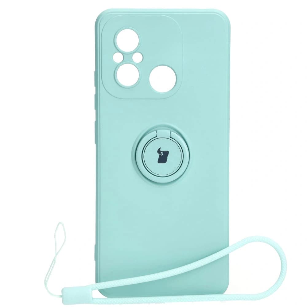 Bizon Case Silikonring Sq Xiaomi Redmi 12C türkis - 1
