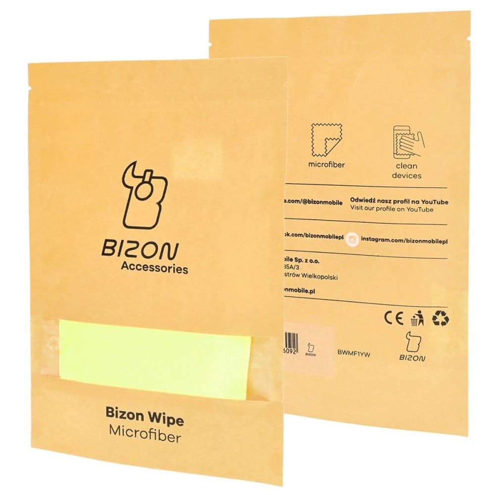 Bizon Wischlappen Solo 35 x 35 cm gelb - 1