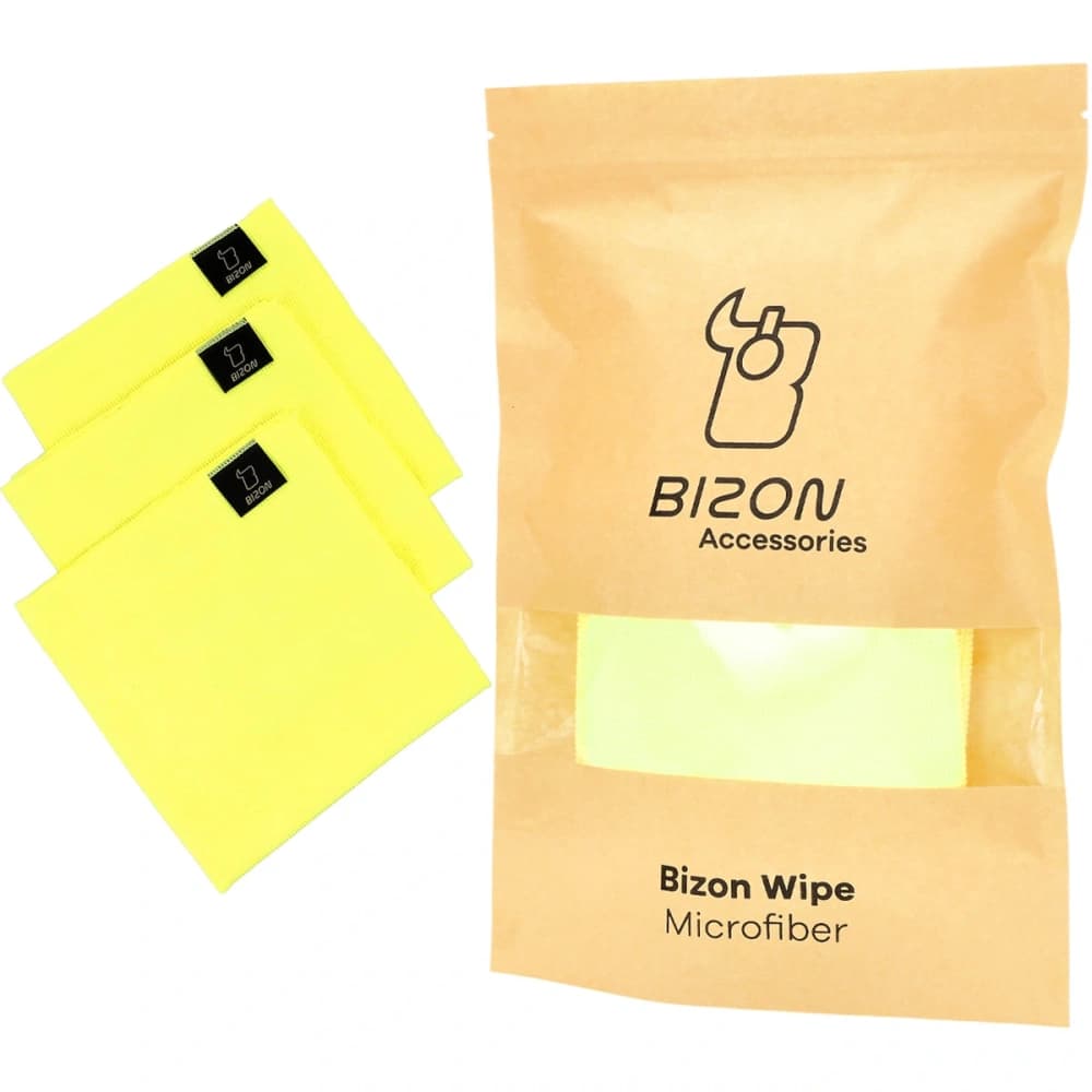 Bizon Wipe Trio 35 x 35 cm gelb [3 PACK] - 1