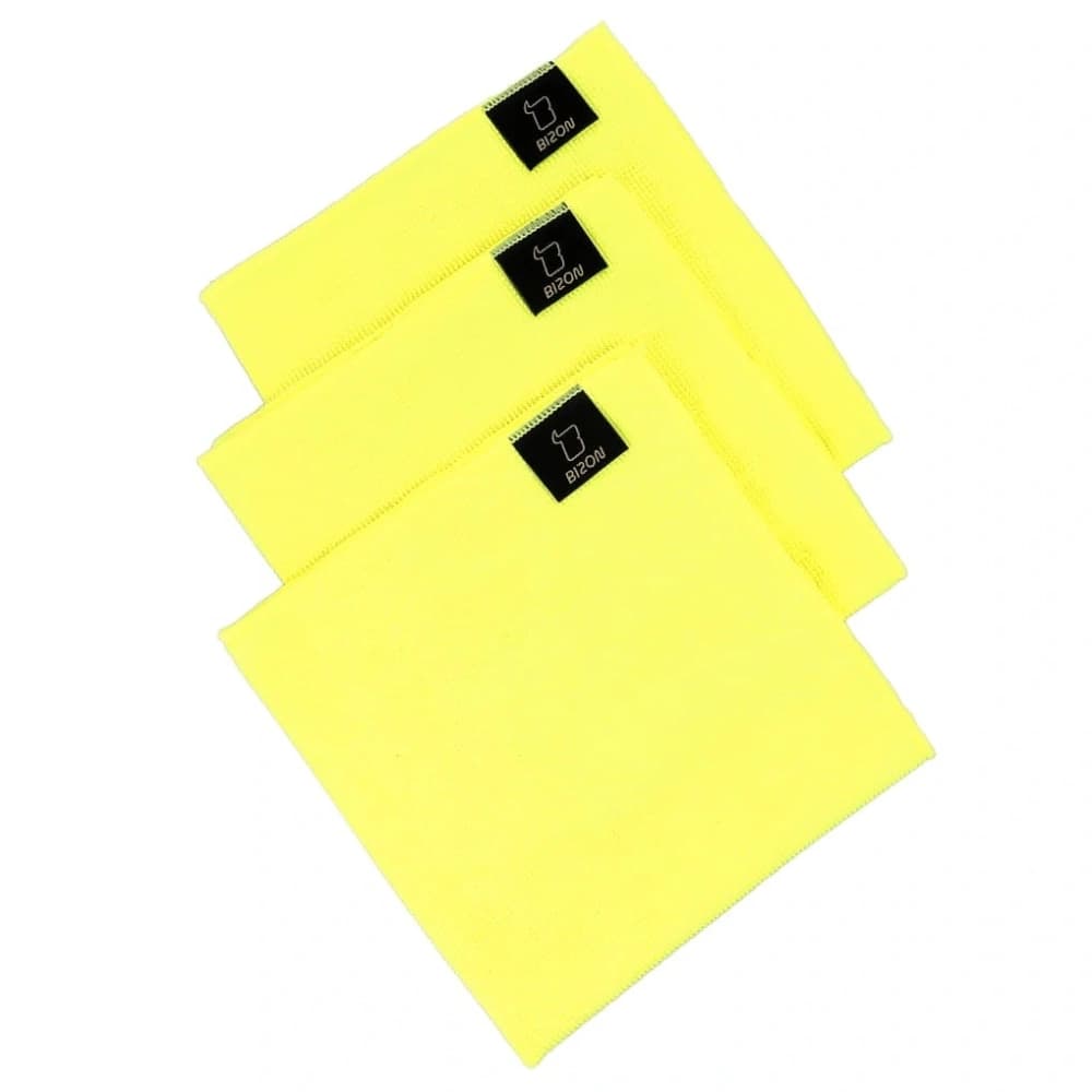 Bizon Wipe Trio 35 x 35 cm gelb [3 PACK] - 2