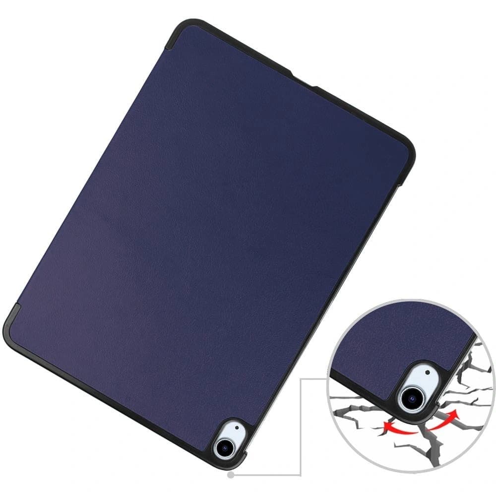 Etui Bizon Case Tab Croc do Apple iPad Air 6 / Air 5 / Air 4 granatowe - 3