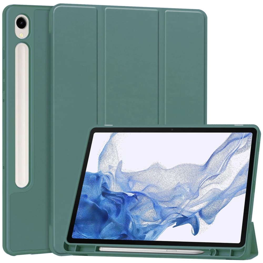 Bizon Case Tab Lizard Samsung Galaxy Tab S9 dunkelgrün - 1