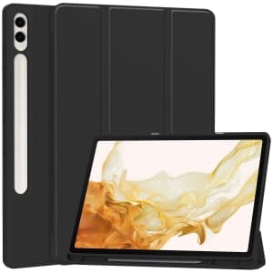 Bizon Case Tab Lizard Samsung Galaxy Tab S10 Plus / S9 Plus black