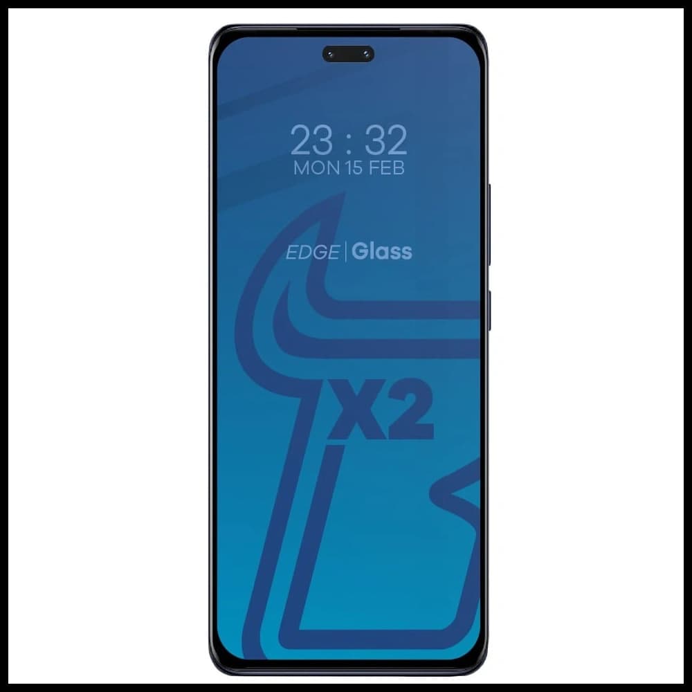 BIZON Edge 3D 2x Bildschirmglas + Kameraglas Xiaomi 13 Lite - 3