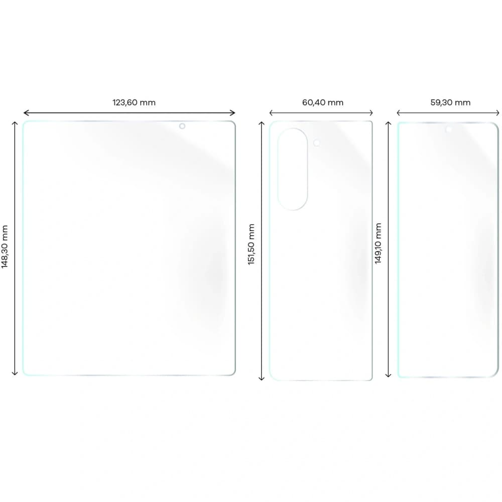 Bizon Glass Hydrogel Samsung Galaxy Z Fold5 - 2