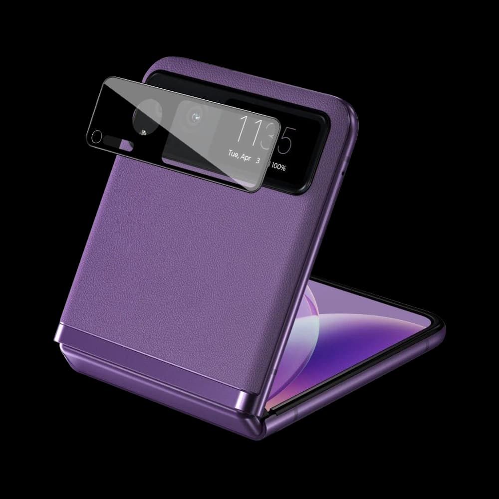 Bizon-Glaslinse Motorola Razr 40 [2 PACK] - 4