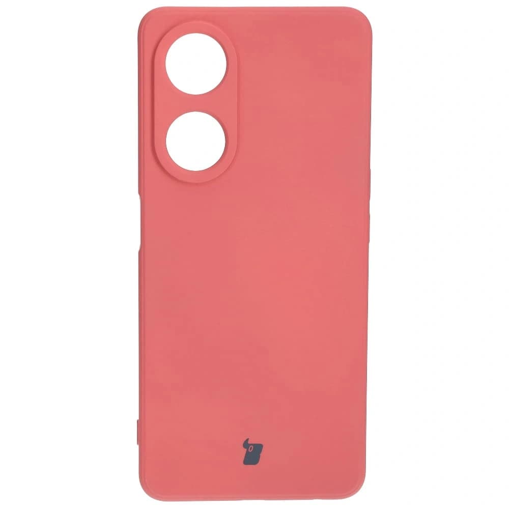 Bizon Case Silikon Quadrat Oppo A98 5G schmutzig rosa - 2
