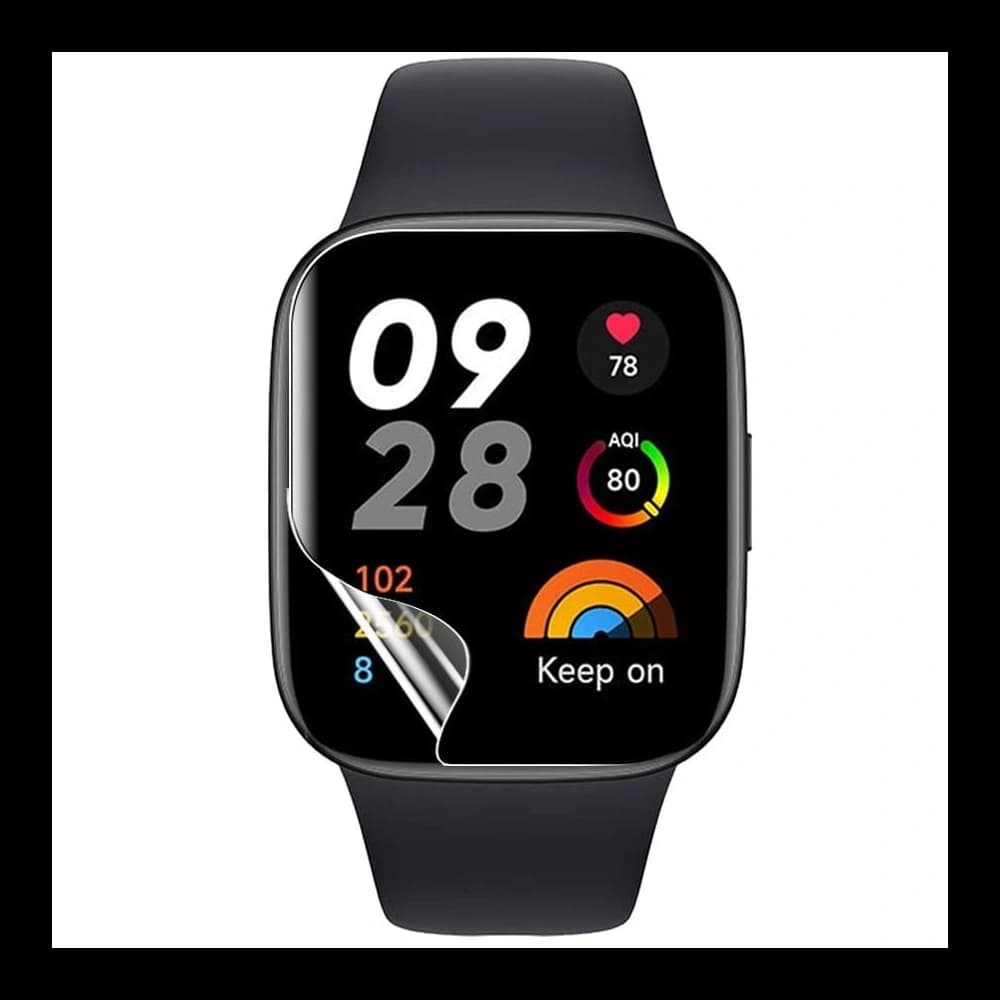 Bizon Glas Uhr Hydrogel Redmi Uhr 3 Aktiv [2 PACK] (Uhr) - 2