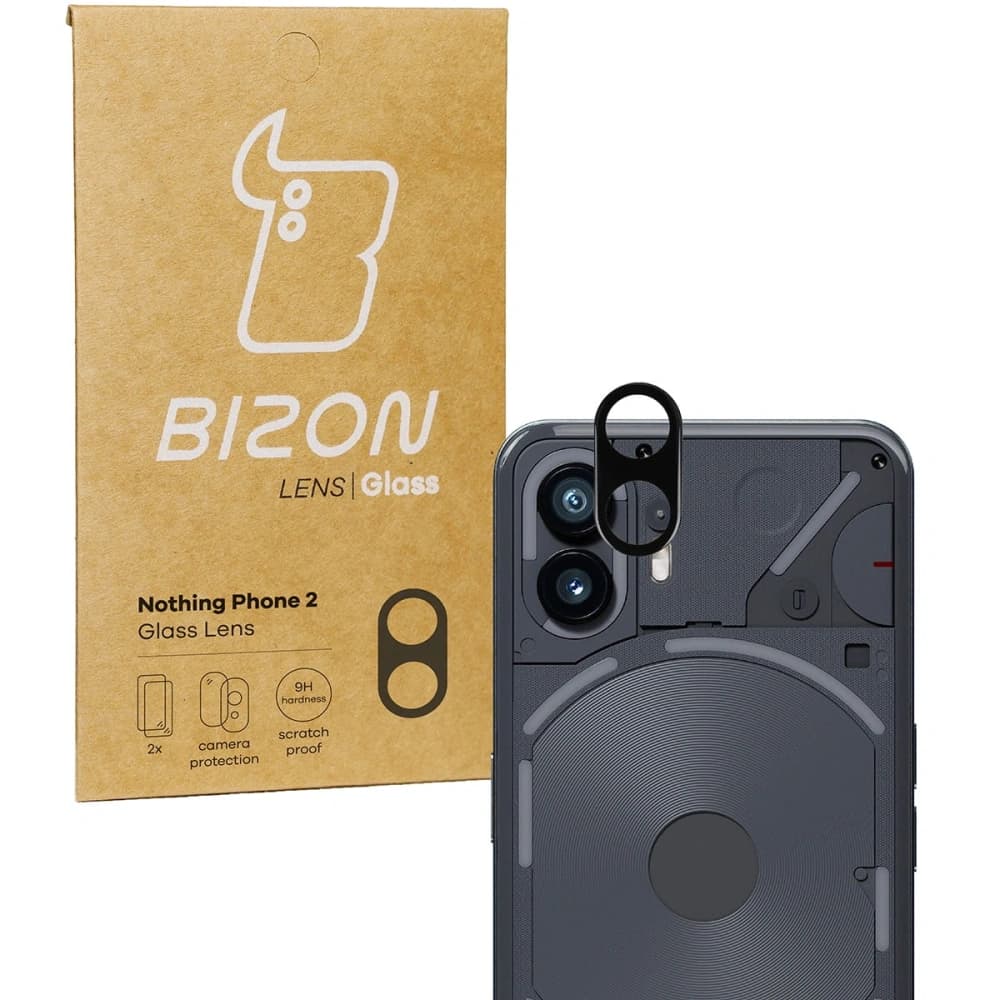 Bizon Glaslinse Nothing Phone 2 [2 PACK] - 1
