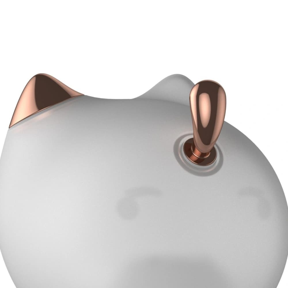 Baseus Nachtlicht Cute Series in Form einer Katze (weiß) - 6