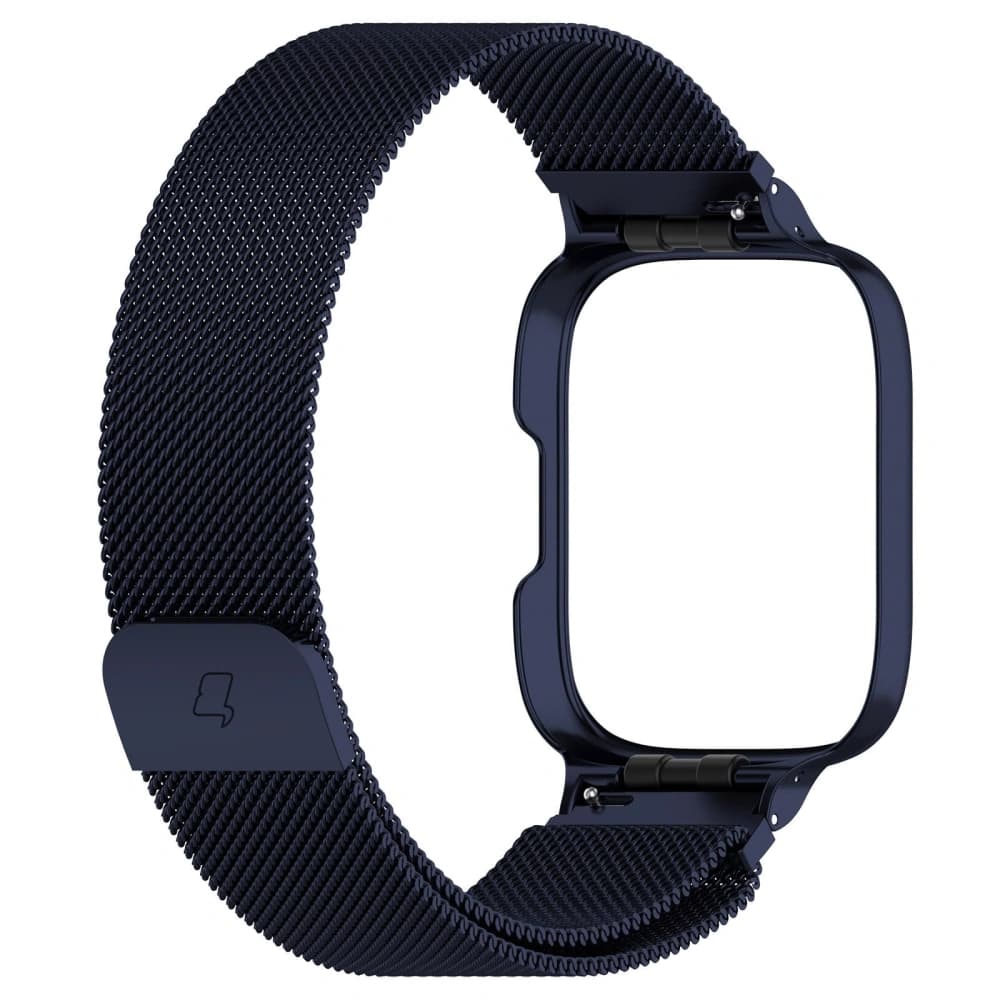 Bizon Strap + Case Watch Chain Xiaomi Redmi Watch 3 Active navy blue - 2
