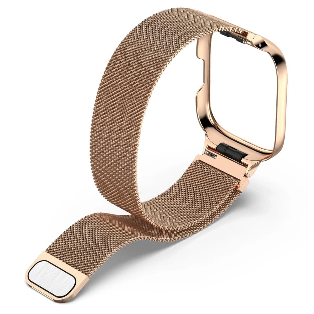 Bizon Strap + Case Watch Chain Xiaomi Redmi Watch 3 Active roségold - 7