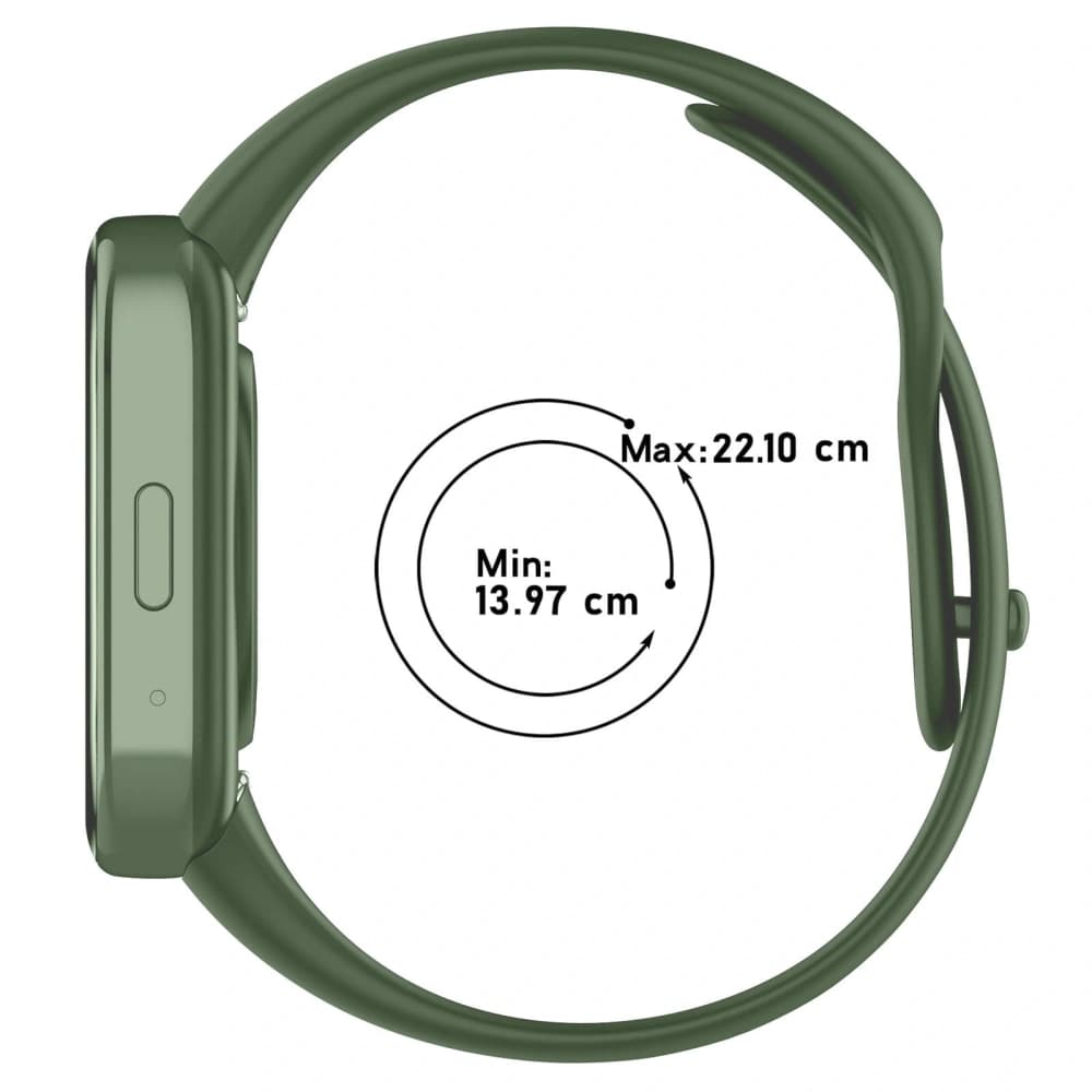 Bizon Strap Watch Dots Xiaomi Redmi Watch 3 Active dark green - 4
