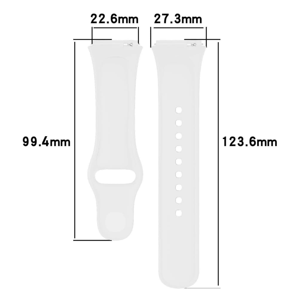 Bizon Strap Watch Dots Xiaomi Redmi Watch 3 Active white - 2