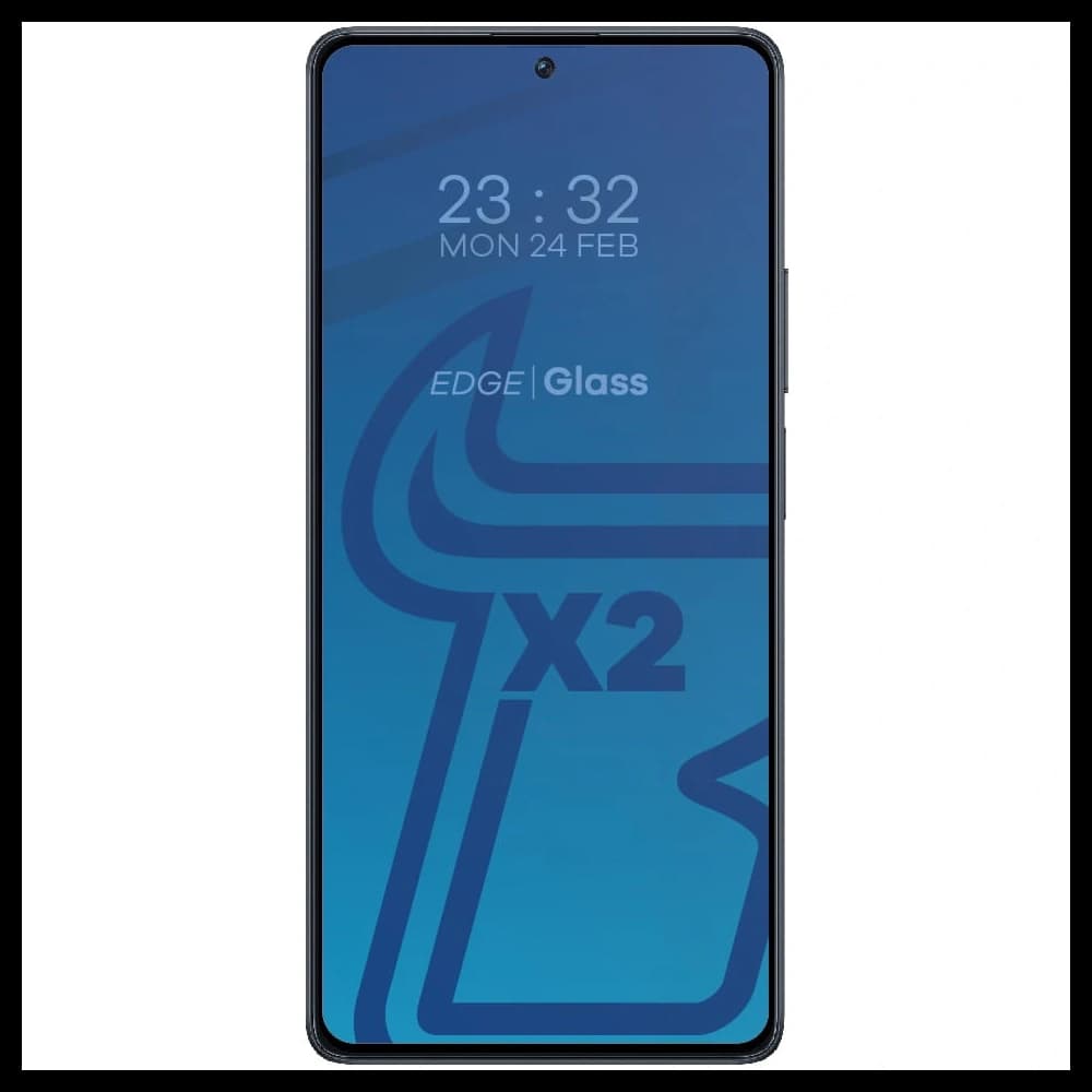 BIZON Edge Pack 2x Bildschirmglas + Kameraglas Xiaomi Poco F5 - 3