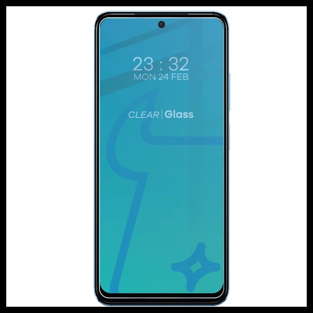 BIZON Klar 3x Bildschirmglas + Kameraglas für Redmi Note 12S - 3