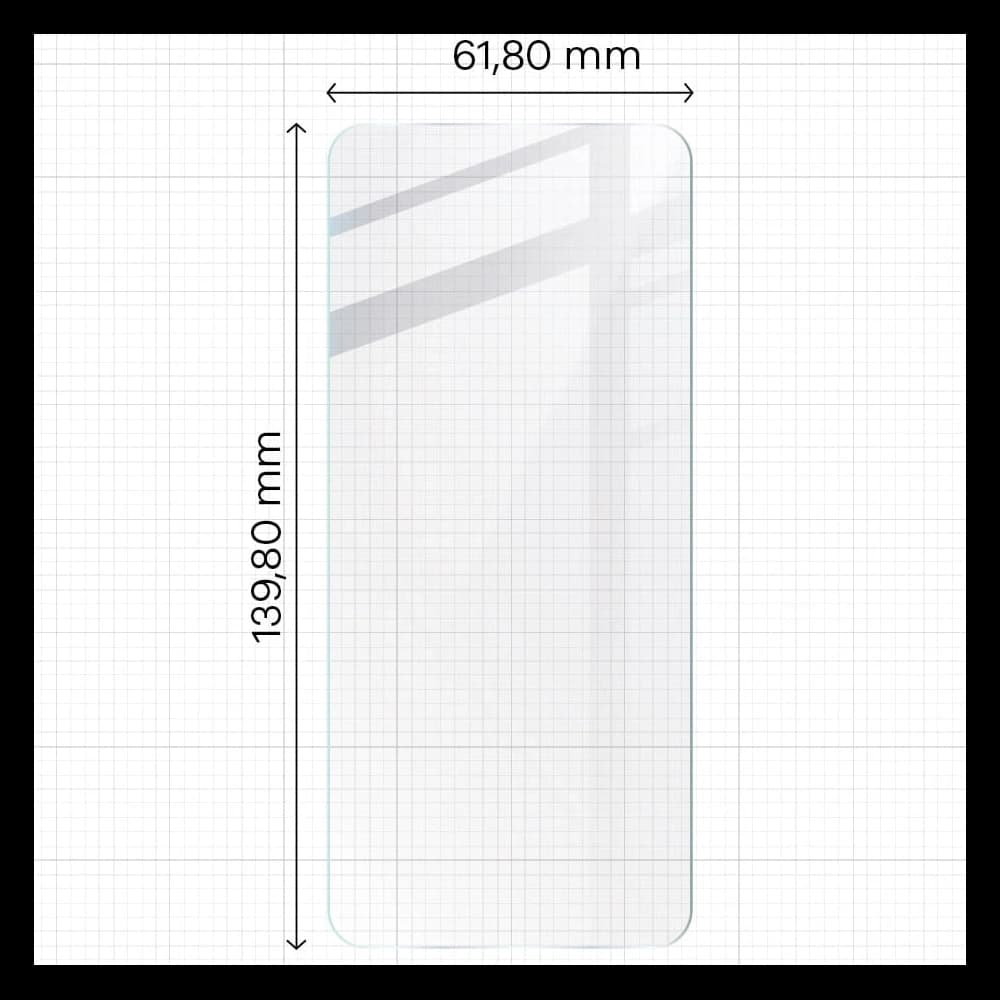 BIZON Clear 3x screen glass + camera glass Asus Zenfone 10 - 2