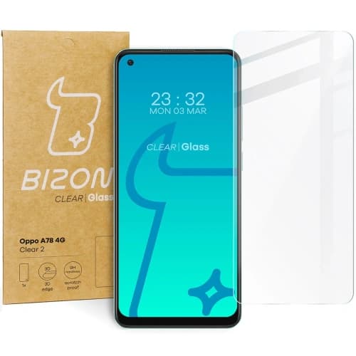 Bizon Glas Klar 2 Oppo A78 4G