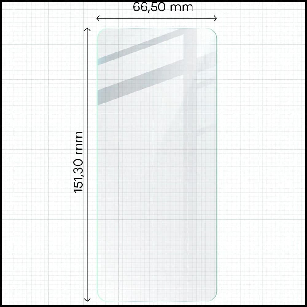 Bizon Glas Klar 2 Oppo A78 4G - 2