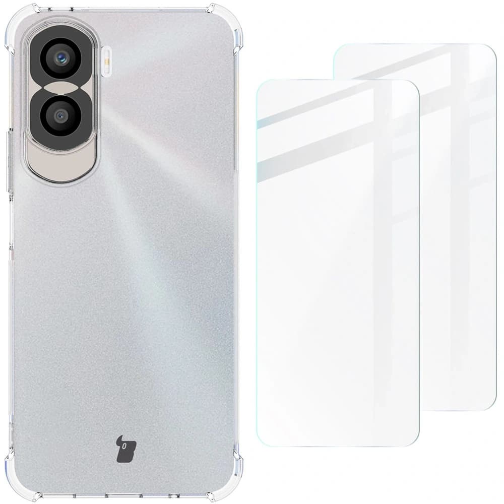 Bizon Case Clear Pack Honor 90 Lite klar - 1