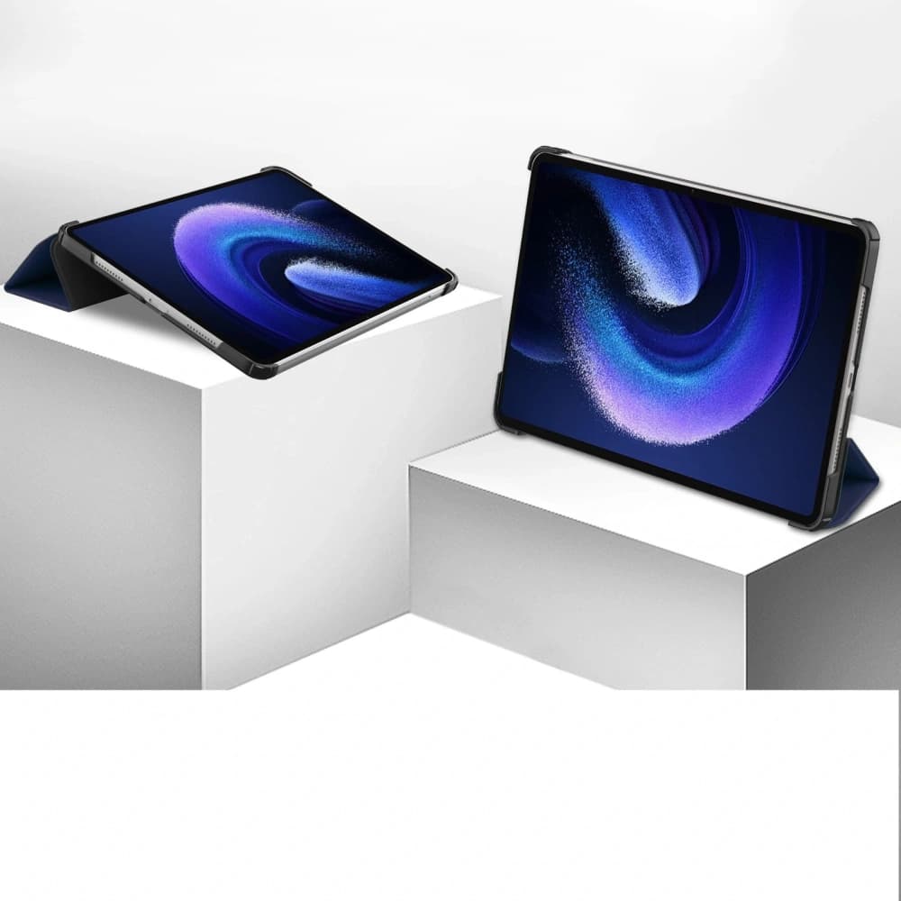 Bizon Case Tab Croc Xiaomi Pad 6 / Pad 6 Pro navy blue - 2