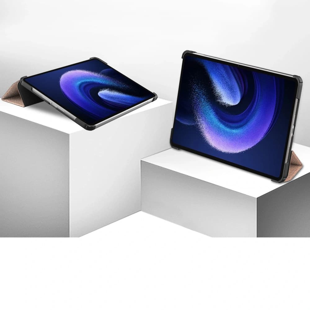 Bizon Case Tab Croc Xiaomi Pad 6 / Pad 6 Pro roségold - 2