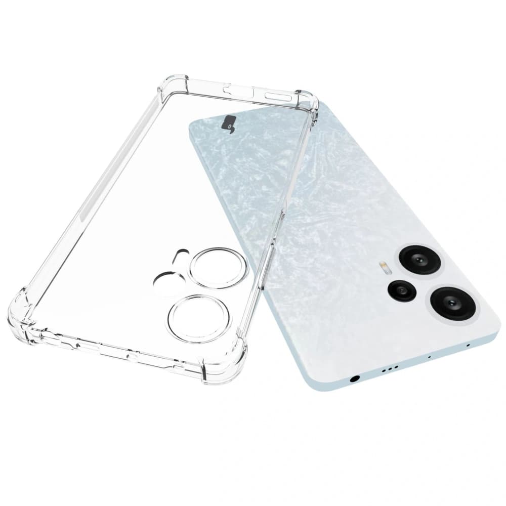 Bizon Case Clear Pack Xiaomi Poco F5 klar - 5