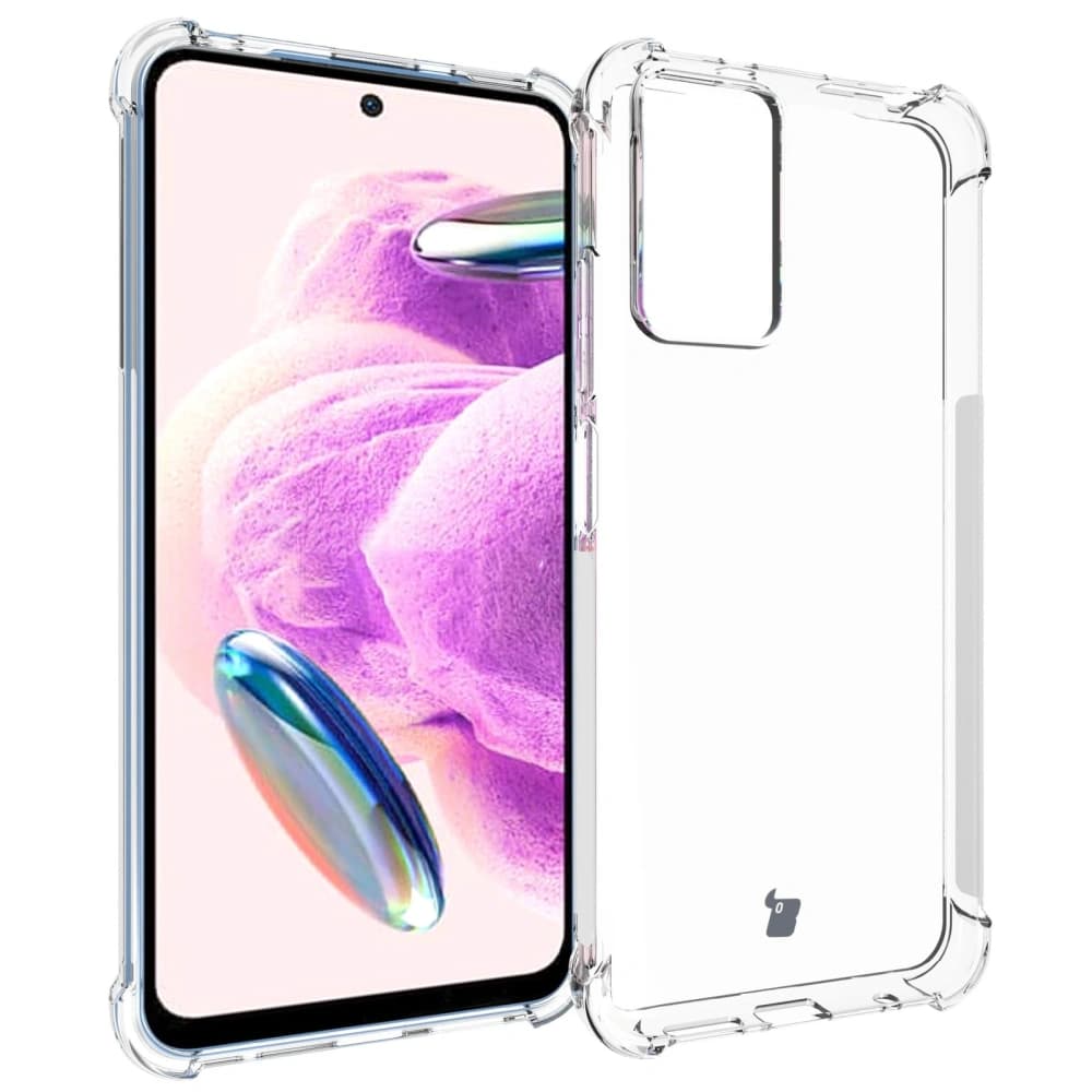 Bizon Case Clear Pack case + 2x screen glass + lens glass Xiaomi Redmi Note 12S clear - 3