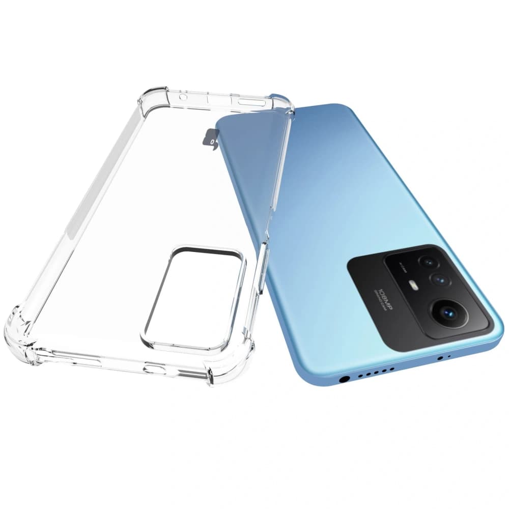 Bizon Case Clear Pack case + 2x screen glass + lens glass Xiaomi Redmi Note 12S clear - 5