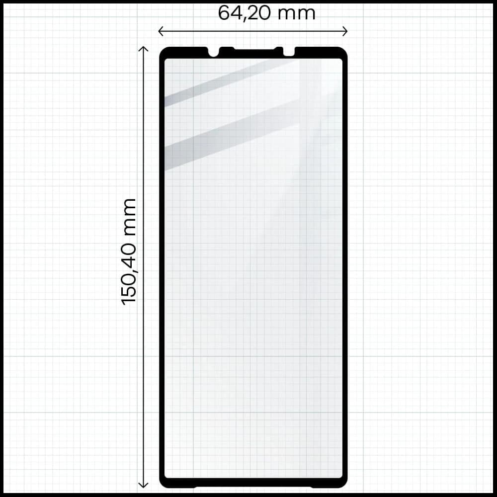 Bizon Glass Edge 2 Sony Xperia 5 V black - 2