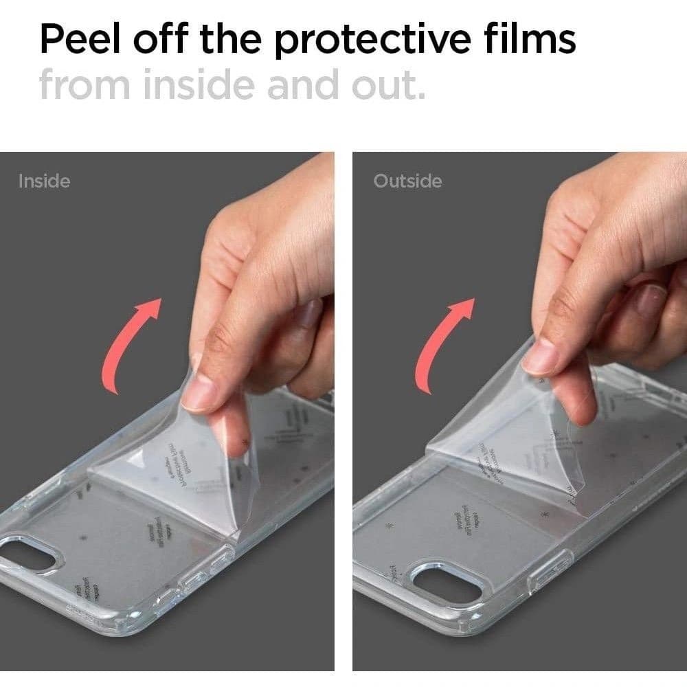 Spigen Apple Tasche Ultra Hybrid iPhone SE 2022/SE 2020/8/7 Schwarz - 6