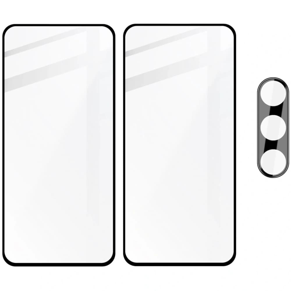 BIZON Edge 2x screen glass + camera glass Samsung Galaxy S23 FE - 5
