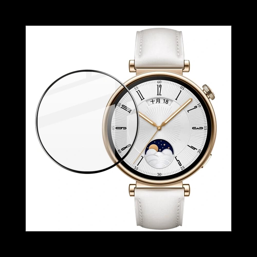 Bizon Glass Watch Edge Hybrid Huawei Watch GT 4 41 mm black - 5