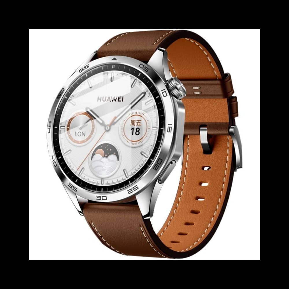 Bizon Glass Watch Edge Hybrid Huawei Uhr GT 4 46 mm schwarz - 4