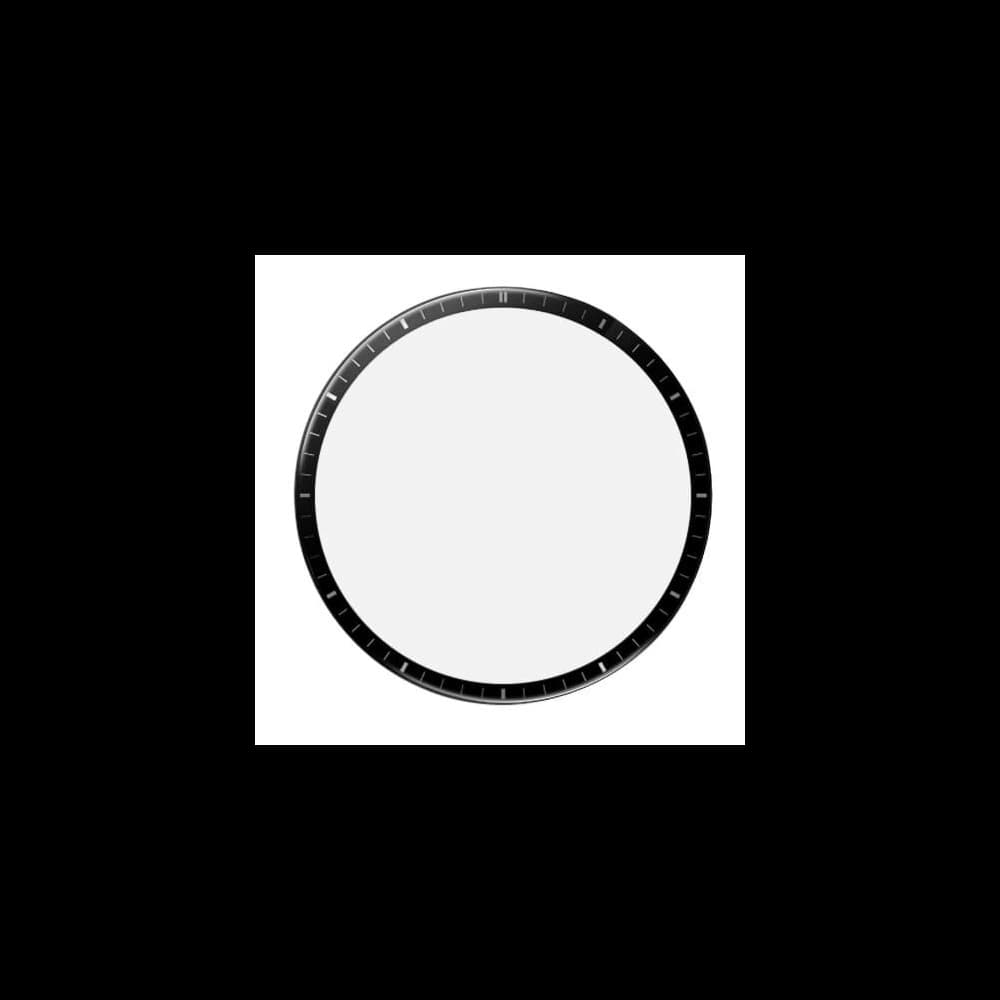 Bizon Glass Watch Edge Hybrid Huawei Uhr GT 4 46 mm schwarz - 5