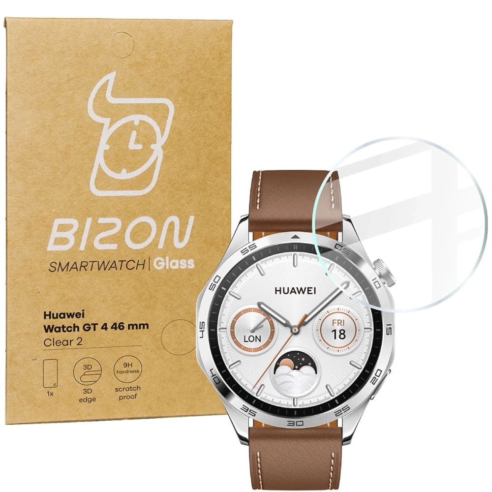 Bizon Glass Watch Clear Huawei Watch GT 4 46 mm - 1