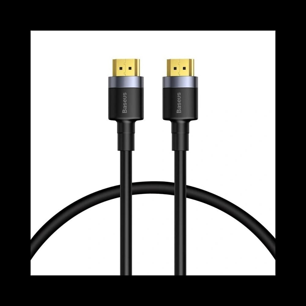 Baseus Kabel Cafule 4KHDMI auf 4KHDMI 1m Schwarz - 1