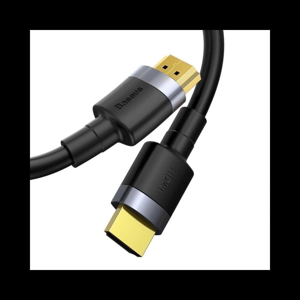 Baseus Kabel Cafule 4KHDMI auf 4KHDMI 1m Schwarz - 2