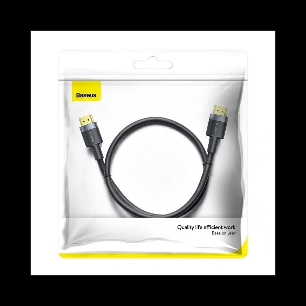 Baseus Kabel Cafule 4KHDMI auf 4KHDMI 1m Schwarz - 7