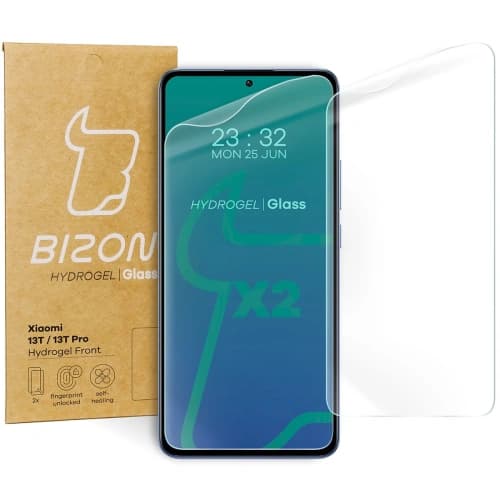 Bizon Glass Hydrogel Front Xiaomi 13T / 13T Pro [2 PACK]