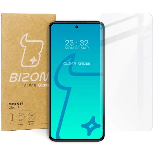 Bizon Glas Klar 2 Motorola Moto G84