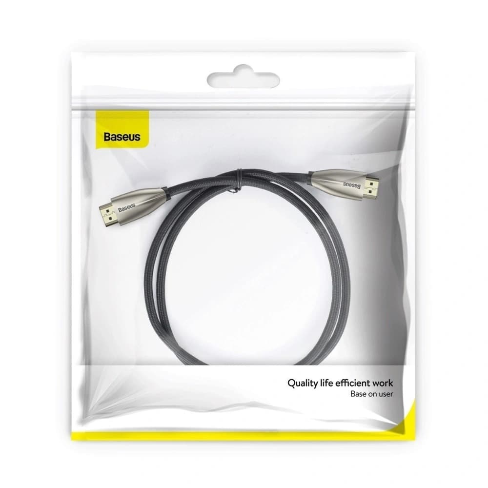 Baseus Kabel Horizontal 4KHDMI auf 4KHDMI 5m Schwarz - 3