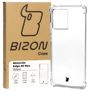 Bizon Case Salpa Motorola Edge 40 Neo clear